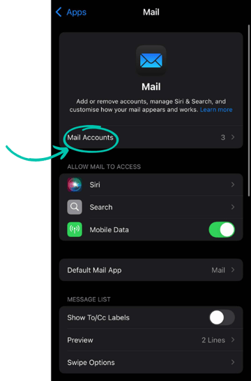 Adding an S/MIME Certificate to iOS Step 1