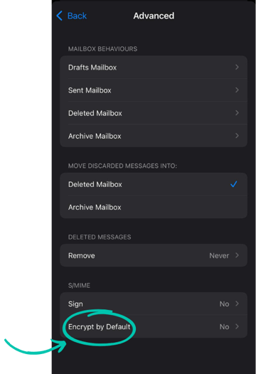 Adding an S/MIME Certificate to iOS Step 3