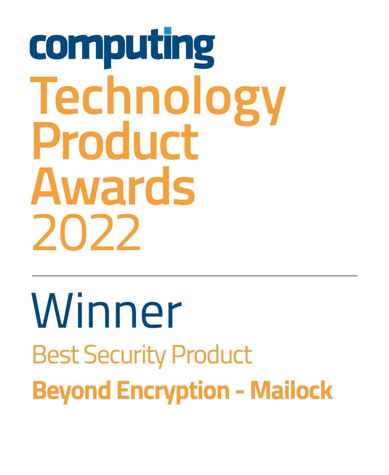 Computing technology product award