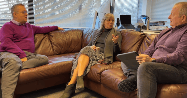 Fireside chat with Huw and Carole about secure email