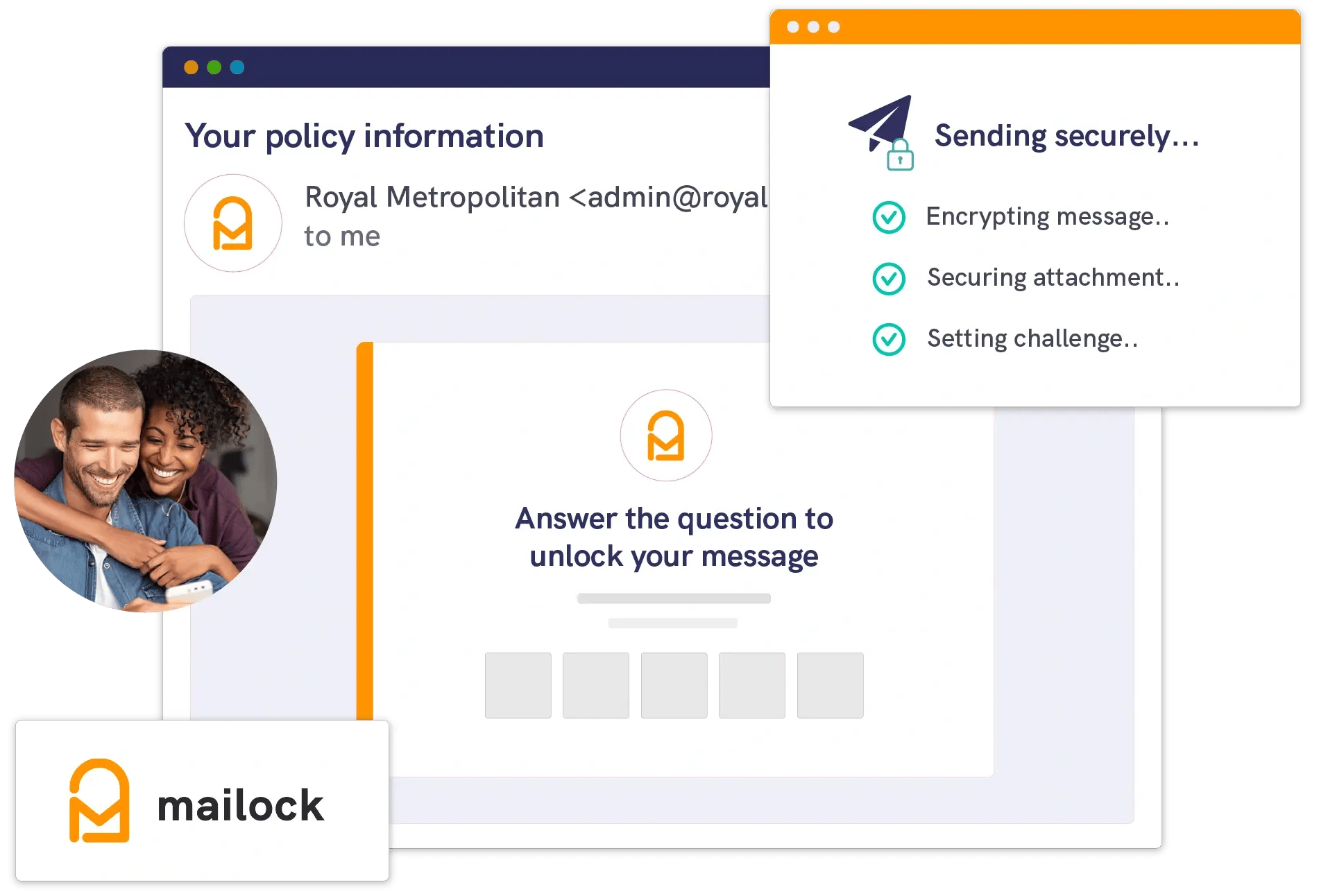 Mailock secure email
