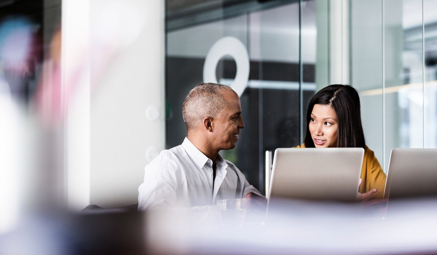 IT professionals discussing secure email integration