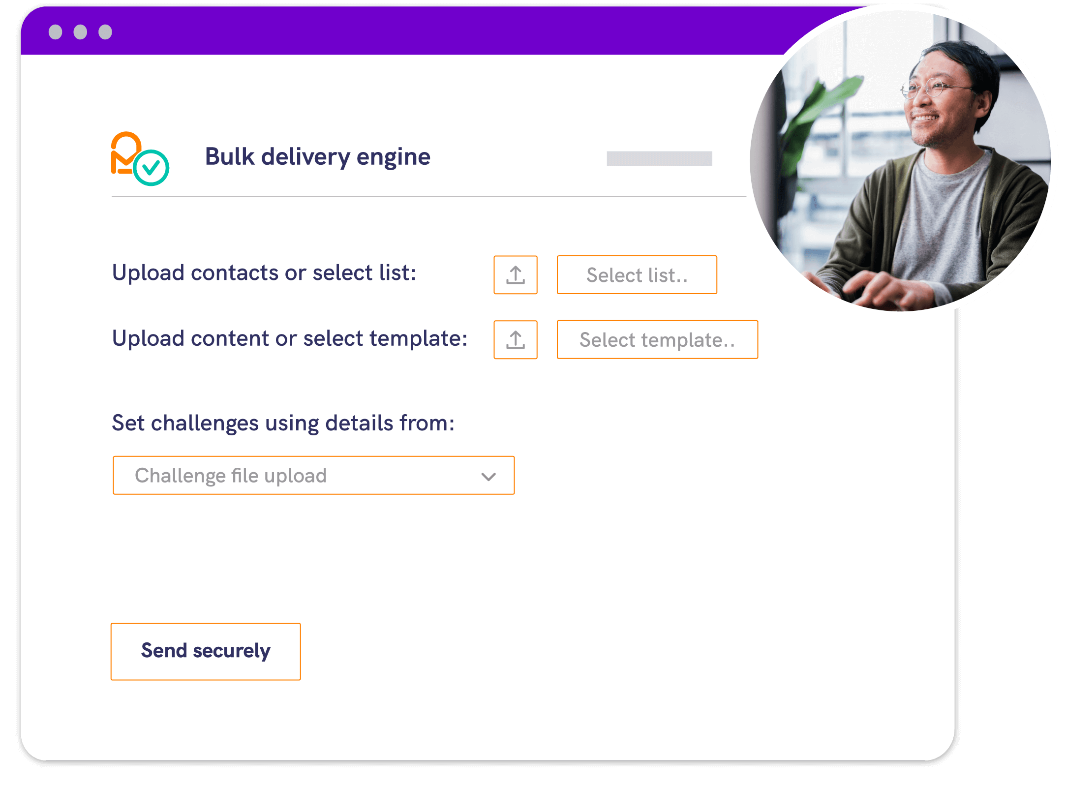 Mailock automated bulk delivery engine