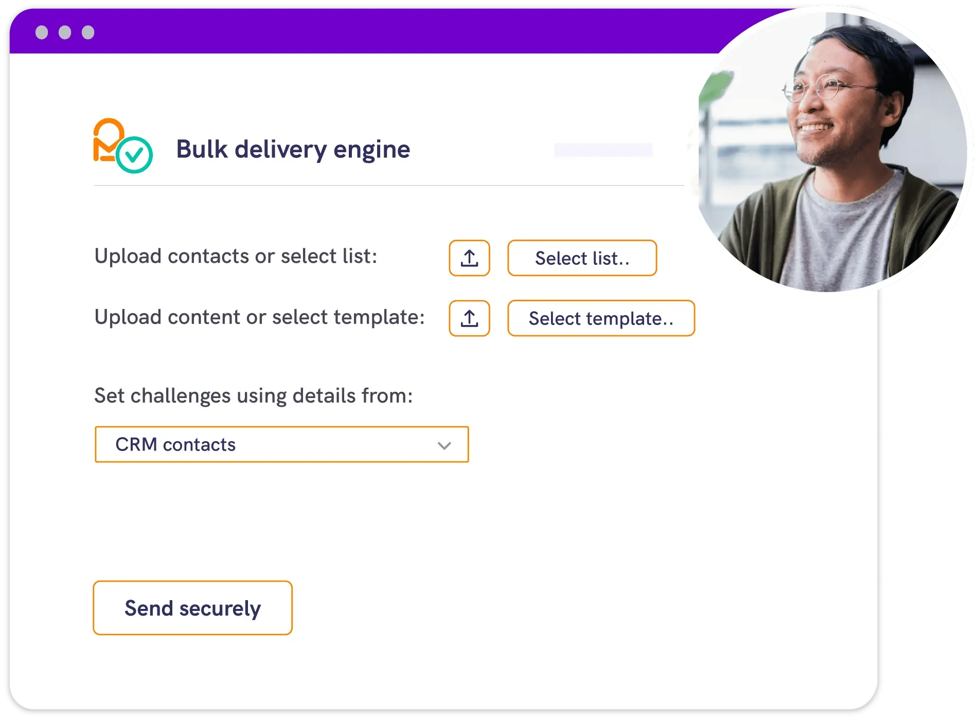 Mailock automated bulk delivery engine