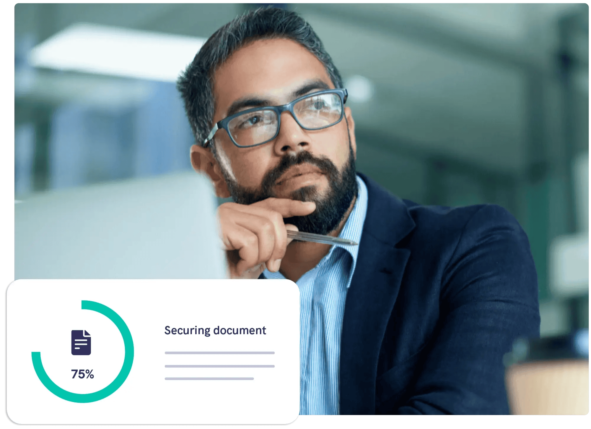 Leader considering the postal cost savings associated with Mailock secure delivery