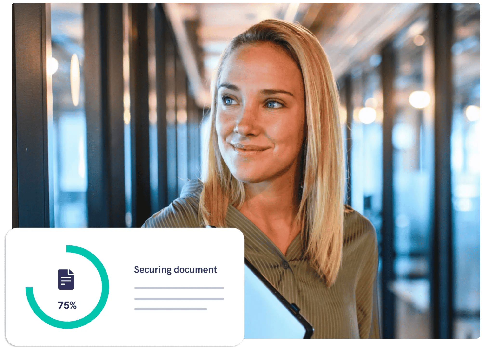Relationships director thinking about customer experience