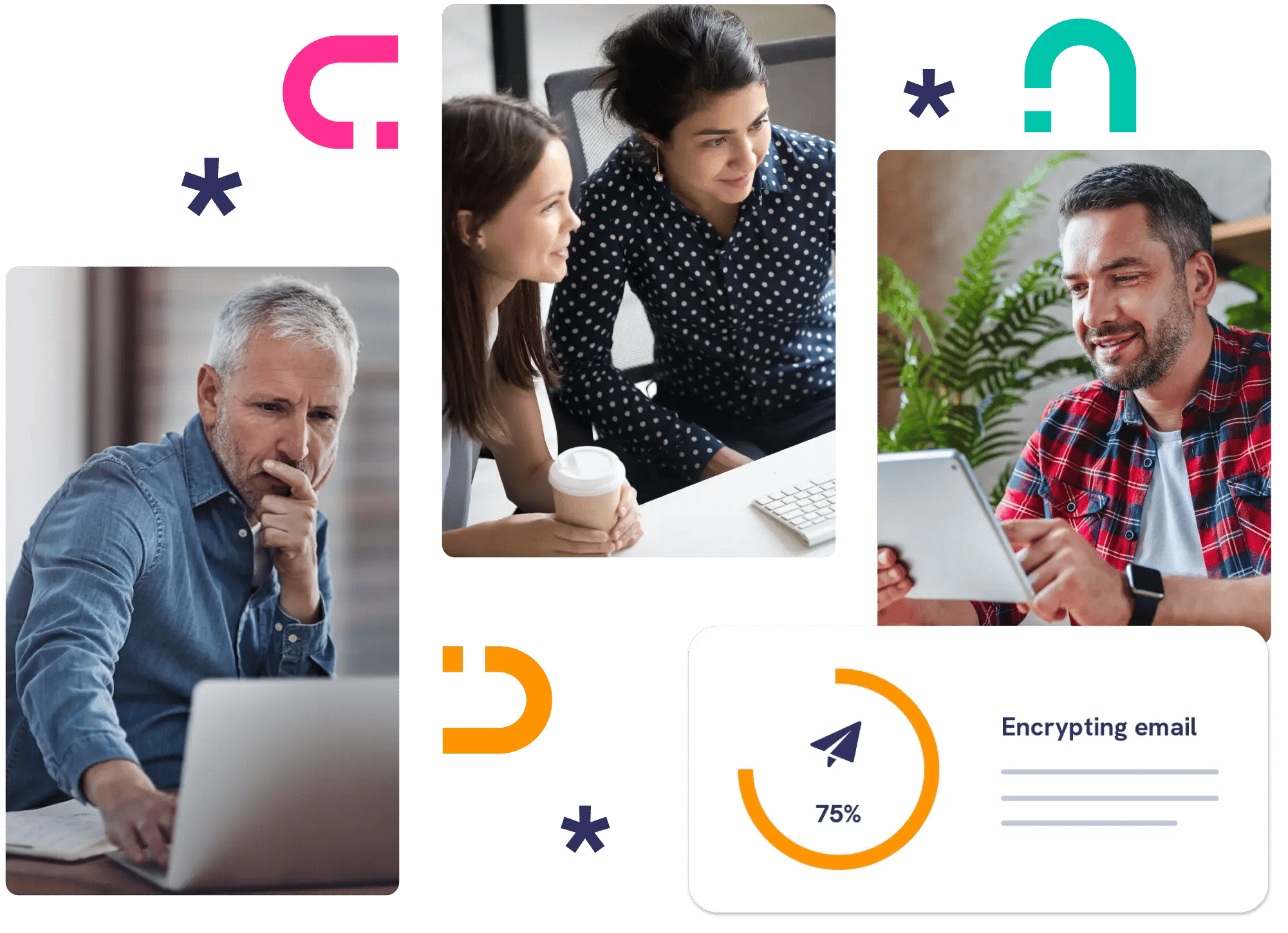 Businesses and customers using Mailock secure email