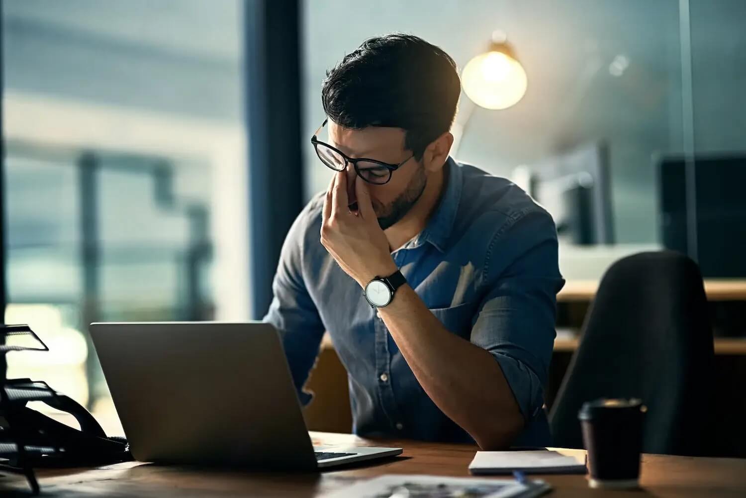 Man anxious about having sent unsecured email