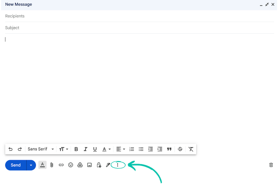 Requesting a Read Receipt in Gmail