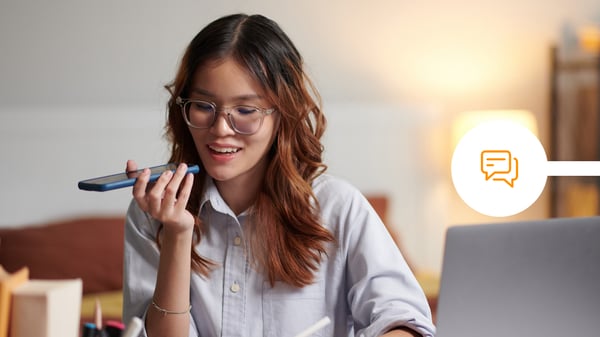 Woman talking on her phone