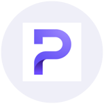 Proton Mail logo in purple and white