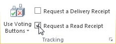 request a read receipt