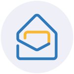 Zoho Mail logo in red, green, blue, and yellow